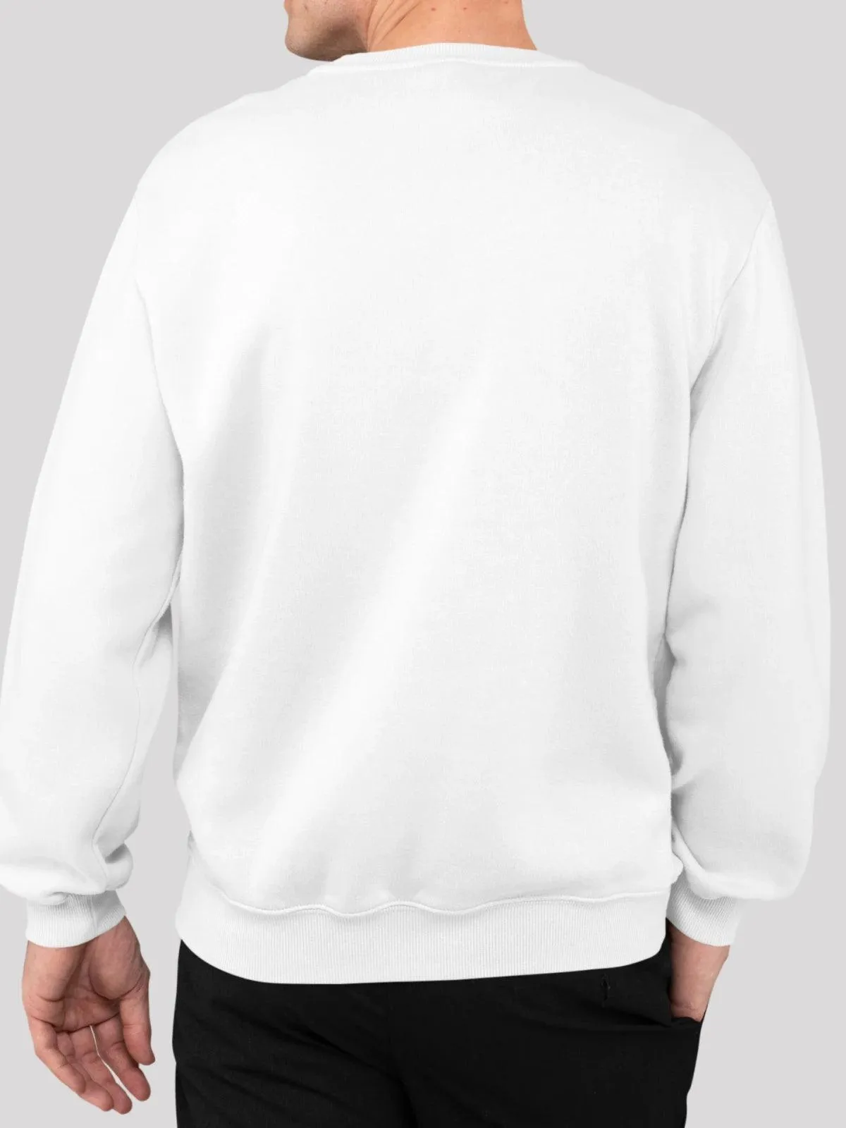 1981 Maruti Suzuki White Men's Sweatshirt