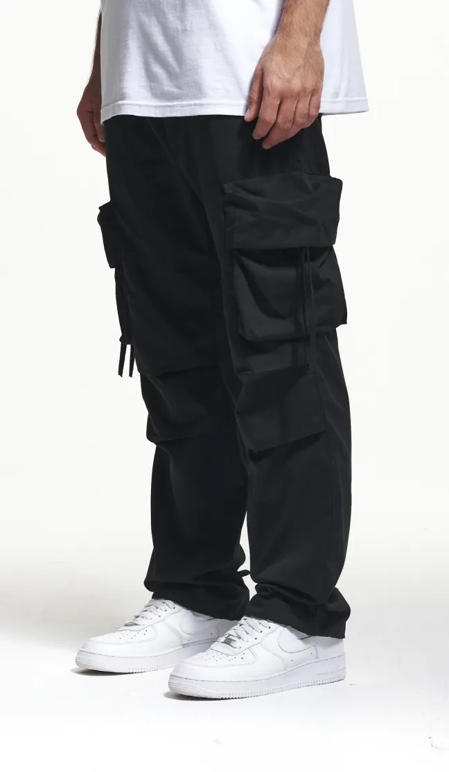 2Y STUDIOS TARO CARGO PANTS BLACK