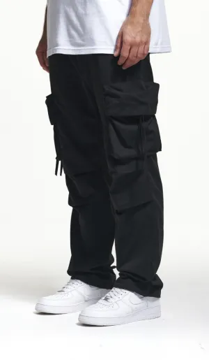 2Y STUDIOS TARO CARGO PANTS BLACK