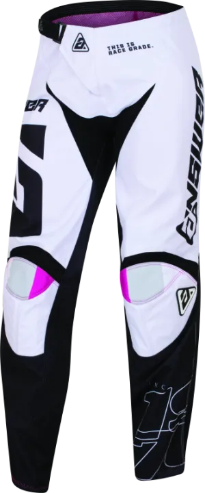 Answer 23 Syncron CC Pant Black/White/Rhodamine Womens - 12 Regular