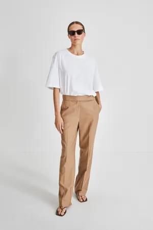 BONITA TROUSERS - BEIGE WOOL