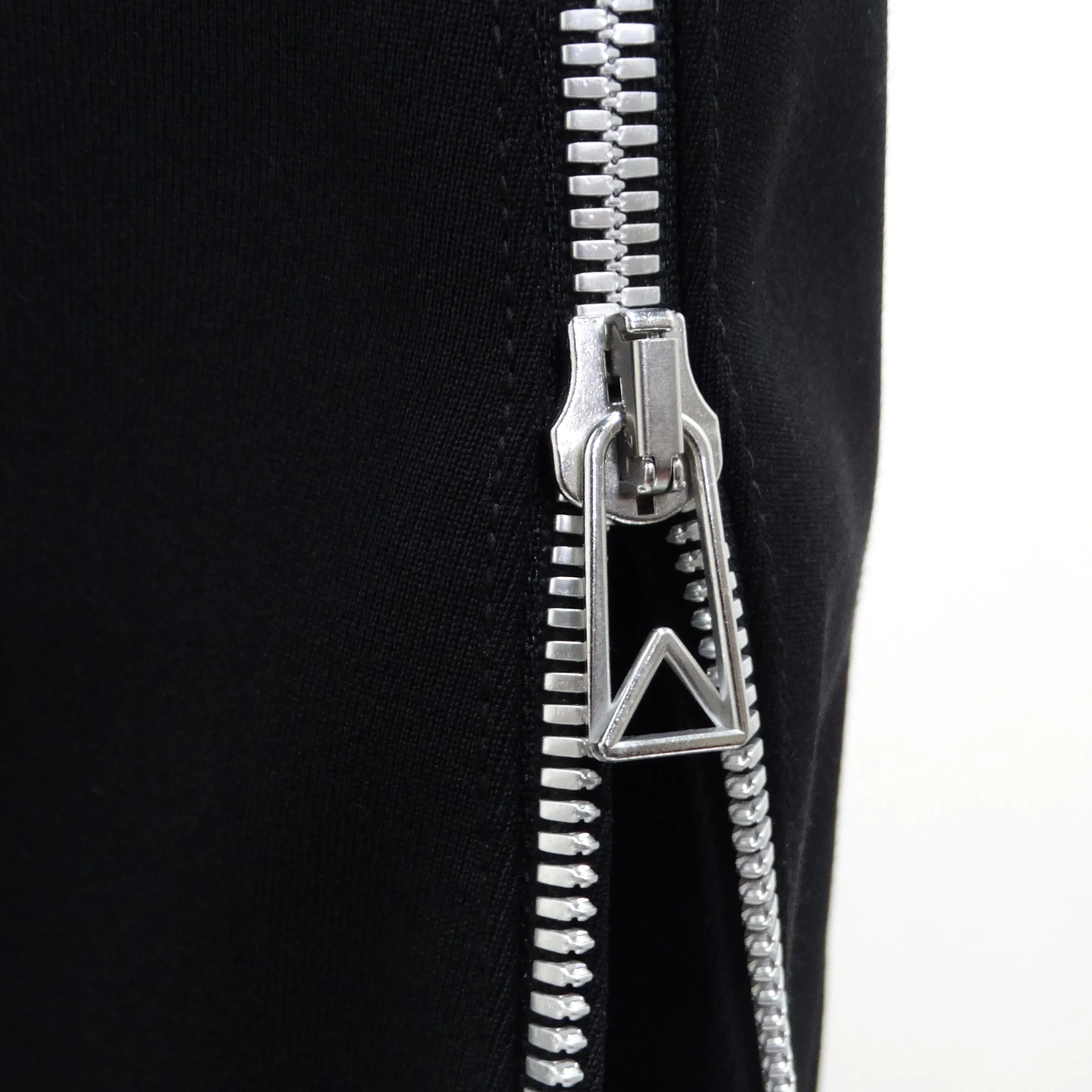 Bottega Veneta Double Zip Stretch Wool Pant