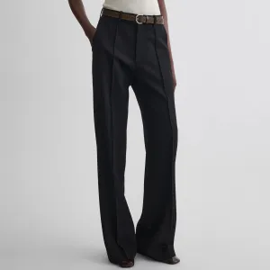 BOYISH TAILORED TROUSERS | black wool