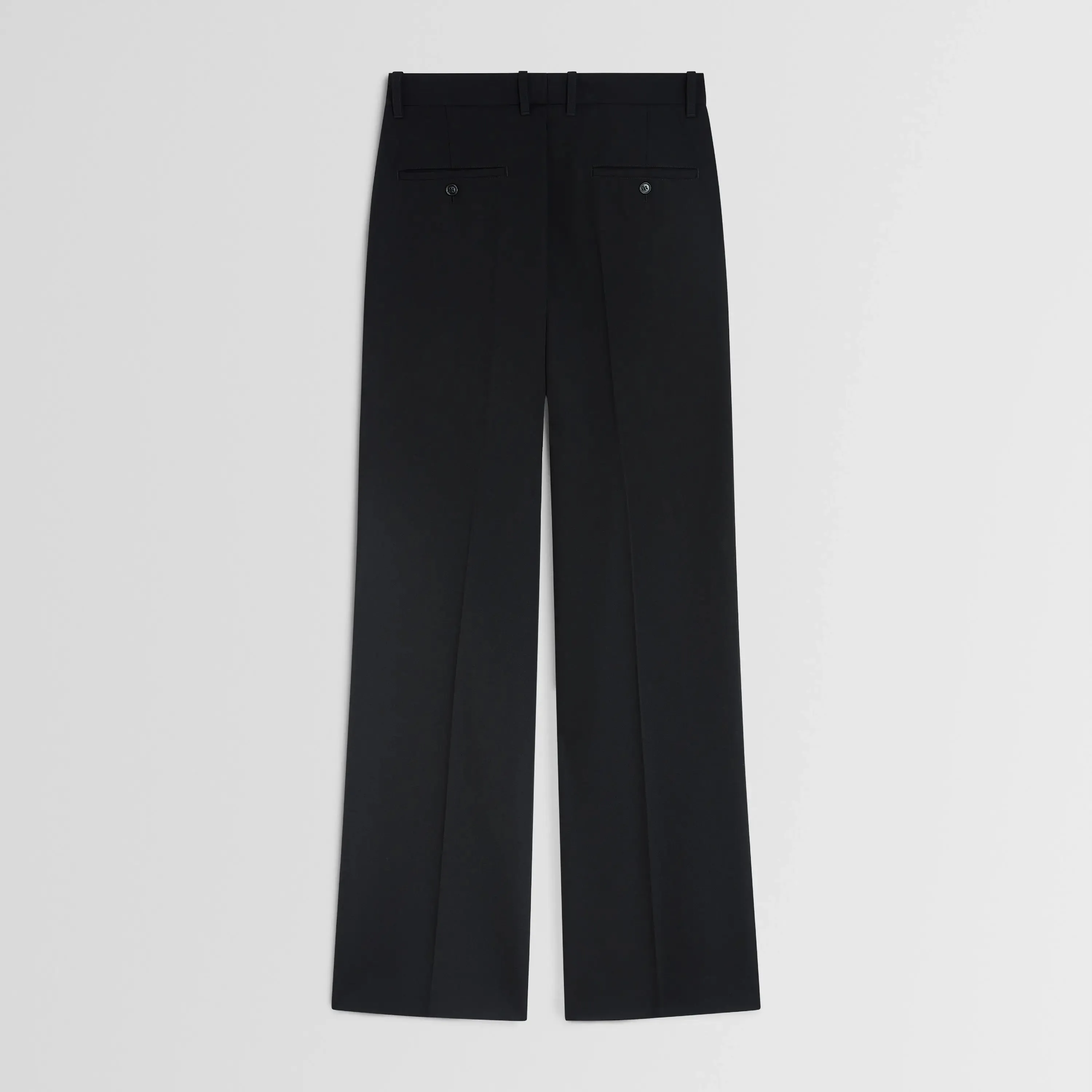 BOYISH TAILORED TROUSERS | black wool