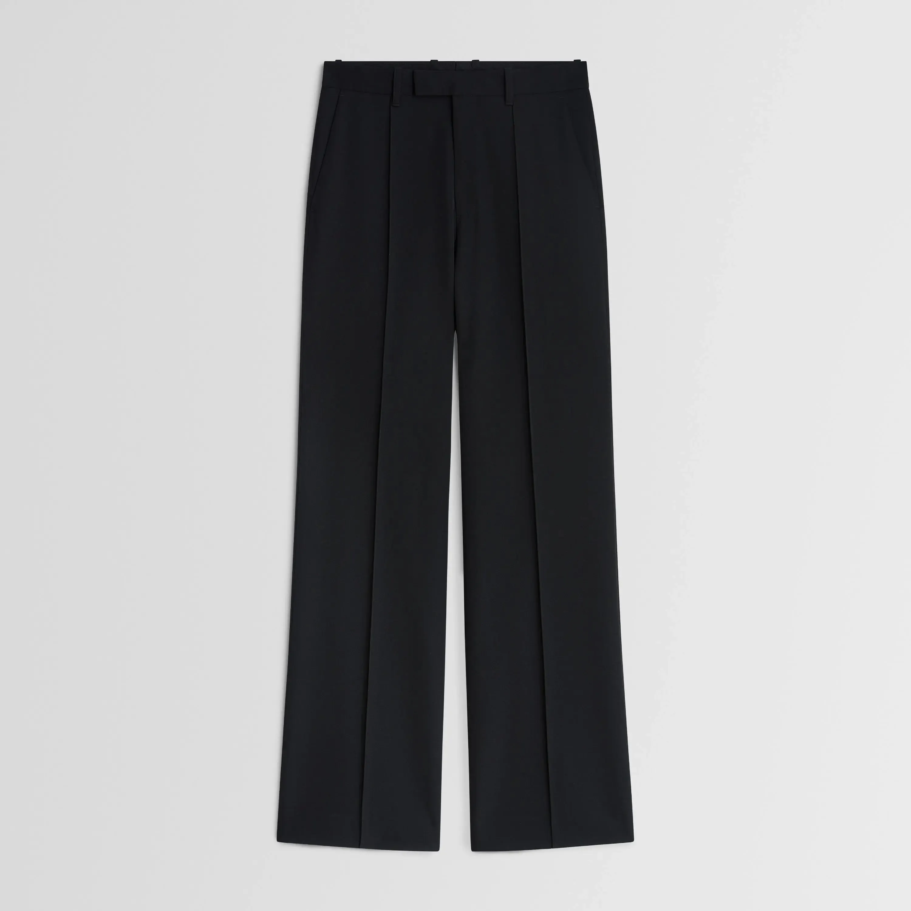 BOYISH TAILORED TROUSERS | black wool