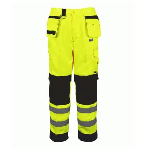 Builder Two-Tone Hi Vis Trousers