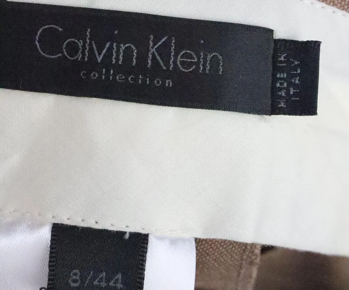 Calvin Klein Tan Wool Pants sz 8