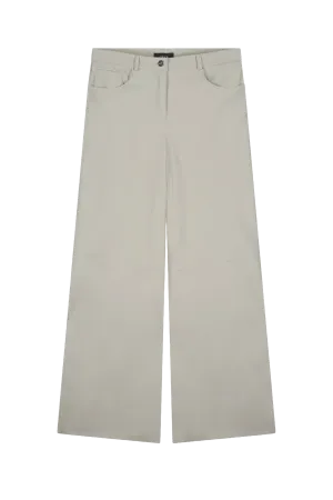 CATANIA | Leather Wide Leg Trousers