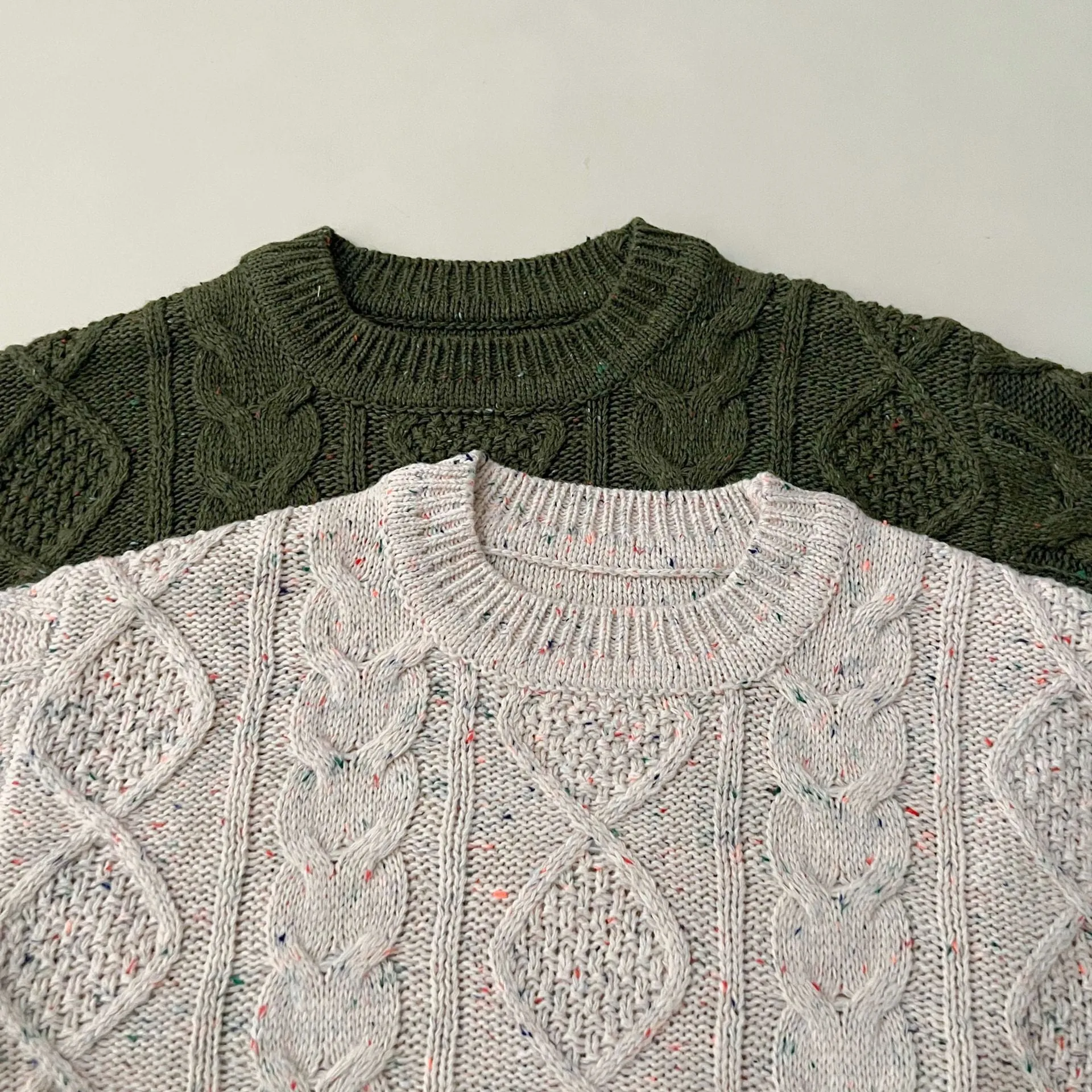Cozy Cable Knit Sweater & Wide-Leg Knit Pants (Sold Separately)