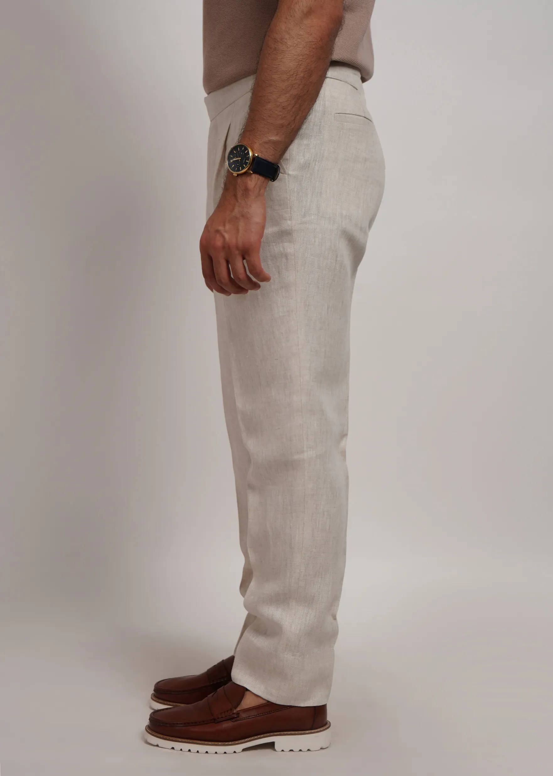 Cream Italian Trouser