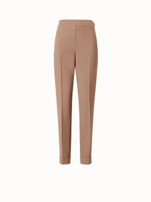 Crêpe Tapered Pants