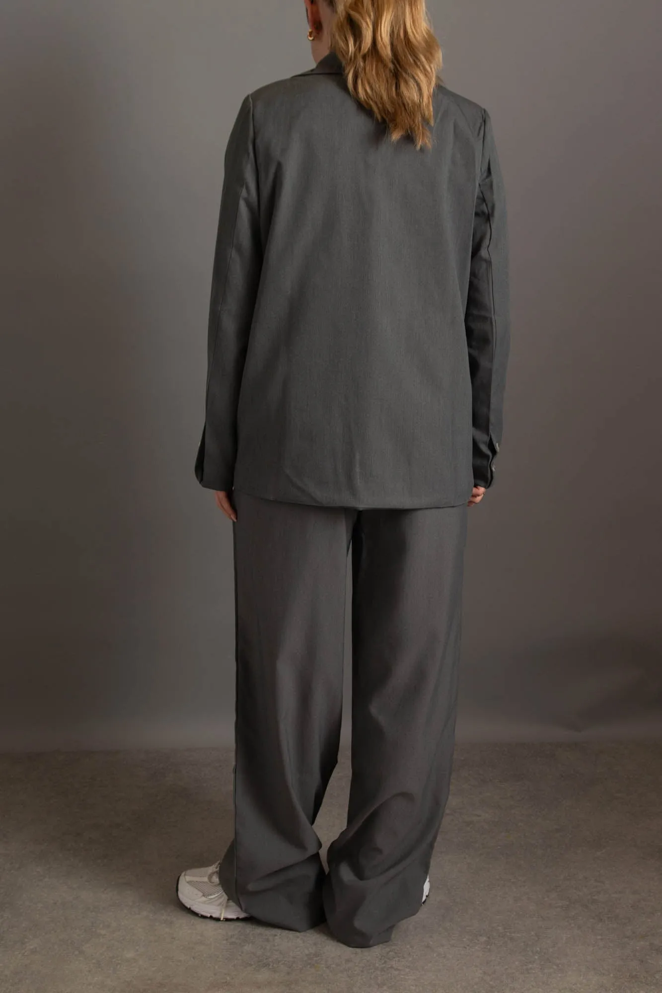 Daisy Street Tailored Trousers Co-ord in Grey