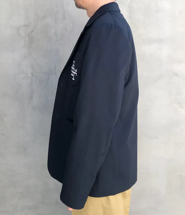 DESCENDANT/CLUB TAILORED JACKET (NAVY)