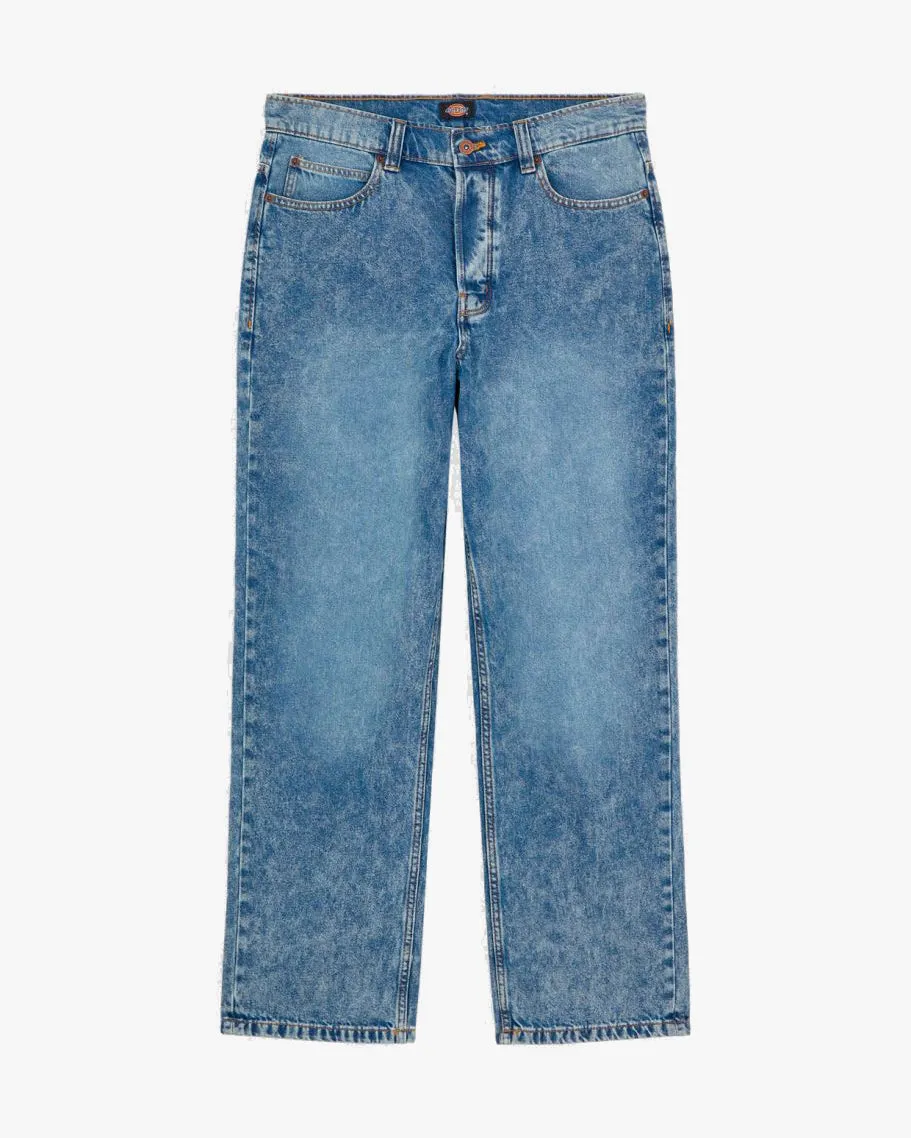 Dickies Thomasville Relaxed Fit Mens Jeans - Rinsed Blue Fade