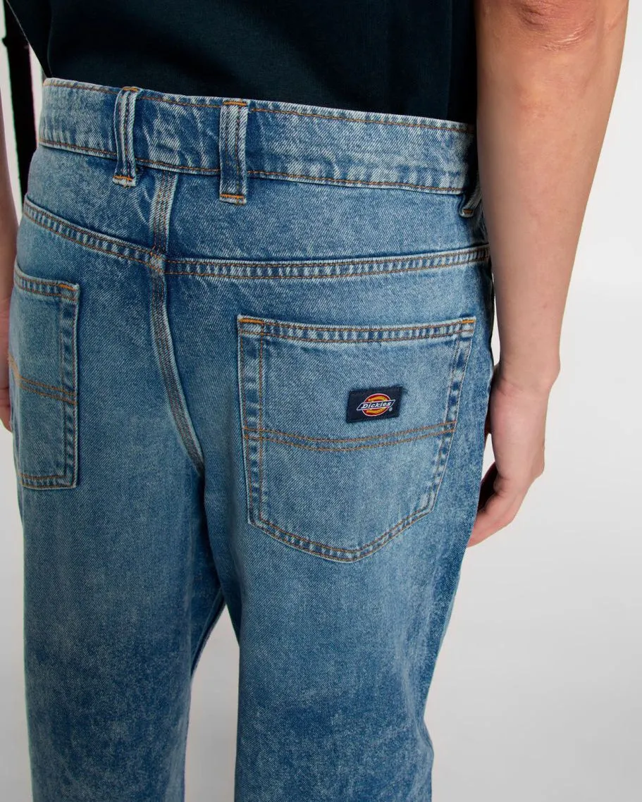 Dickies Thomasville Relaxed Fit Mens Jeans - Rinsed Blue Fade