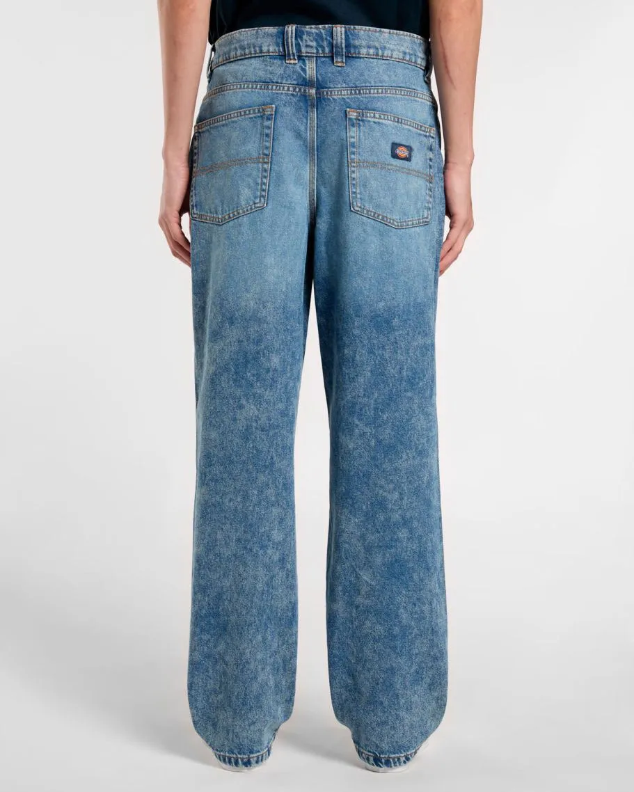 Dickies Thomasville Relaxed Fit Mens Jeans - Rinsed Blue Fade