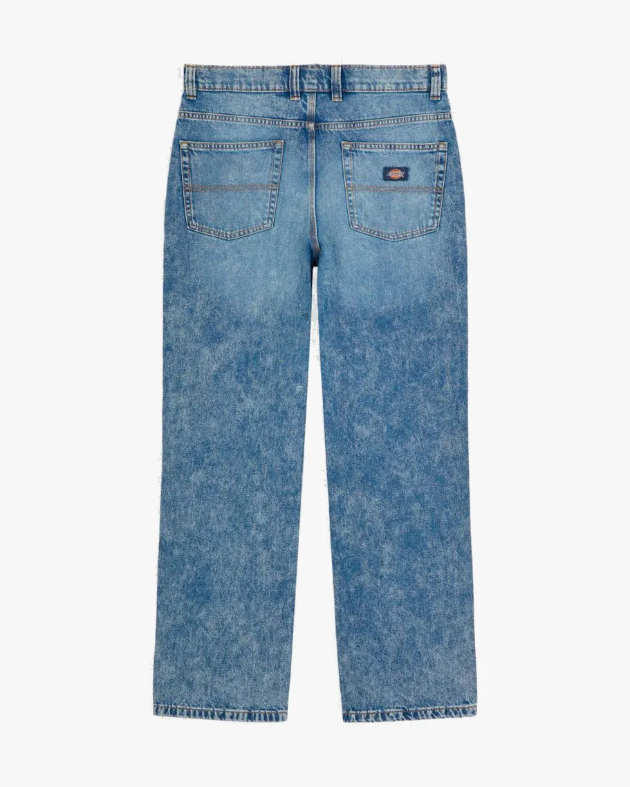 Dickies Thomasville Relaxed Fit Mens Jeans - Rinsed Blue Fade