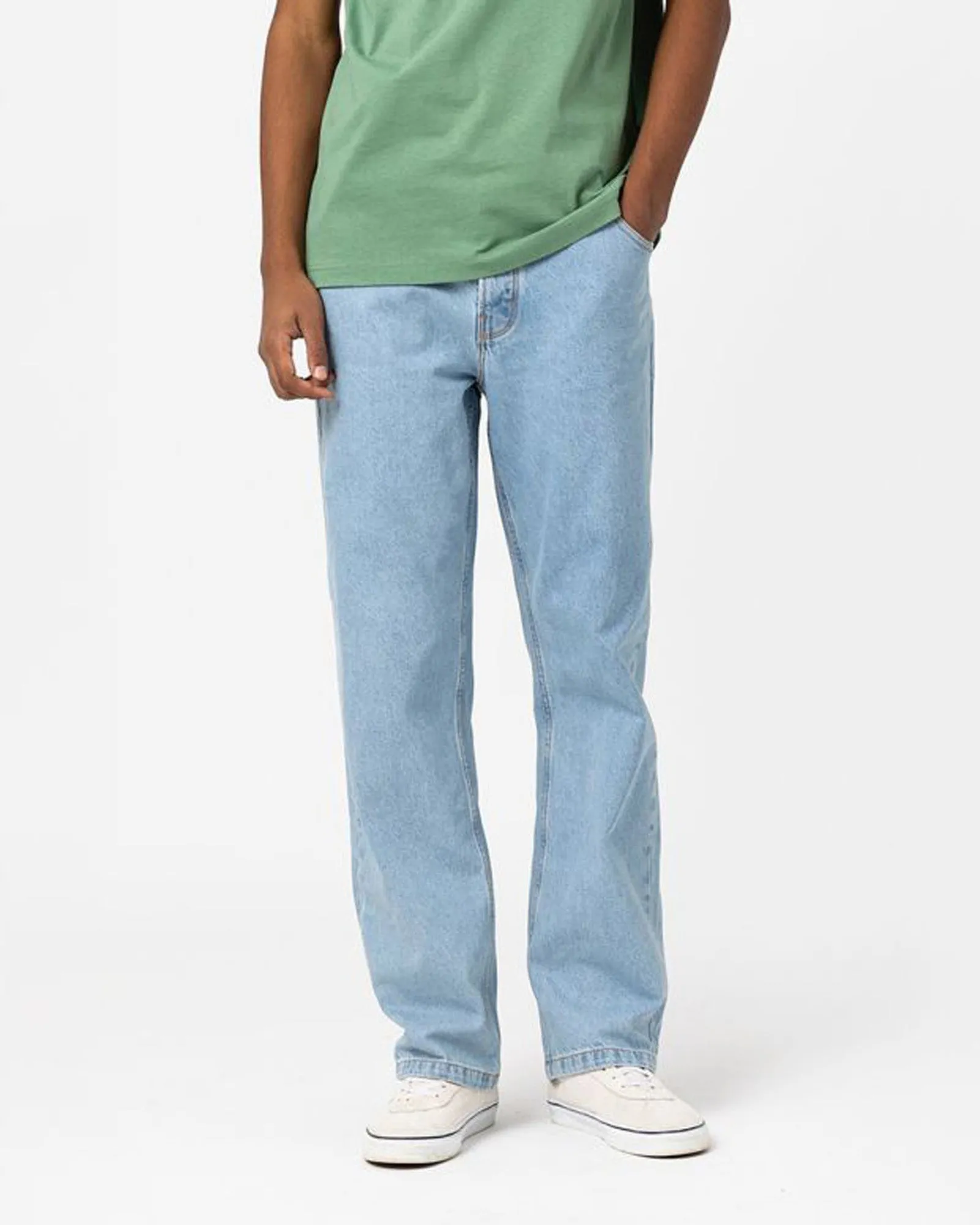 Dickies Thomasville Relaxed Fit Mens Jeans - Vintage Aged Blue