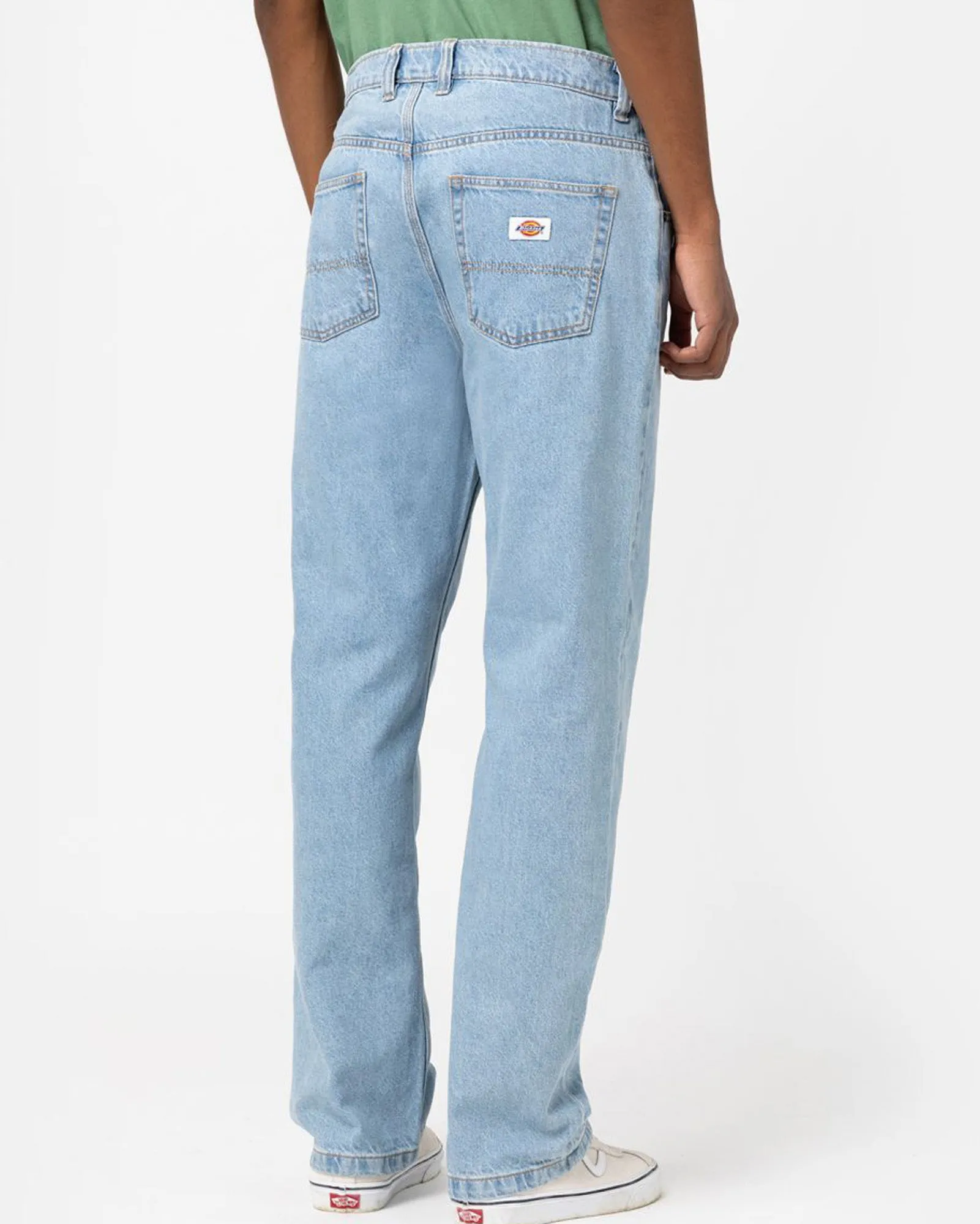 Dickies Thomasville Relaxed Fit Mens Jeans - Vintage Aged Blue