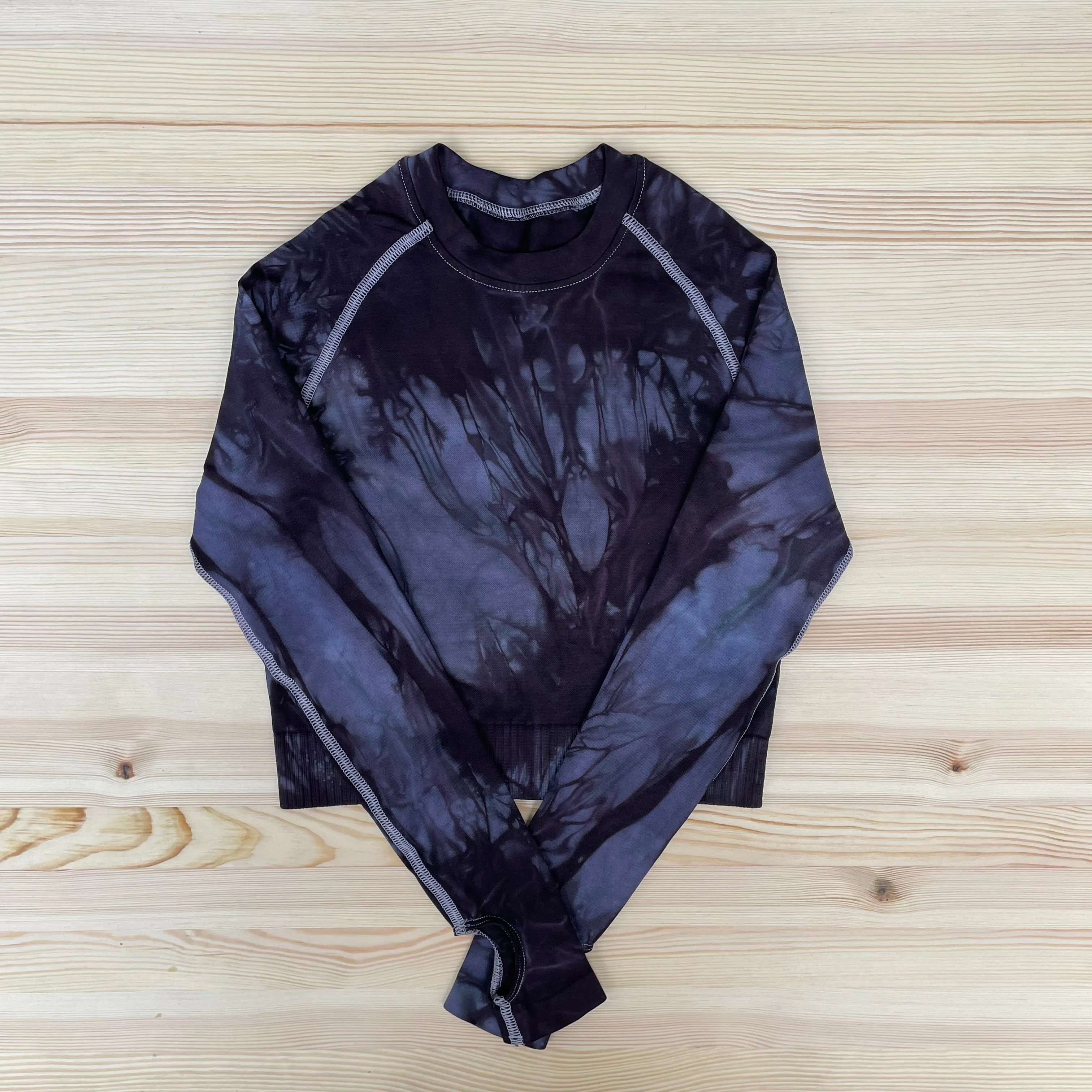 Eggplant tie dye - Crop Top