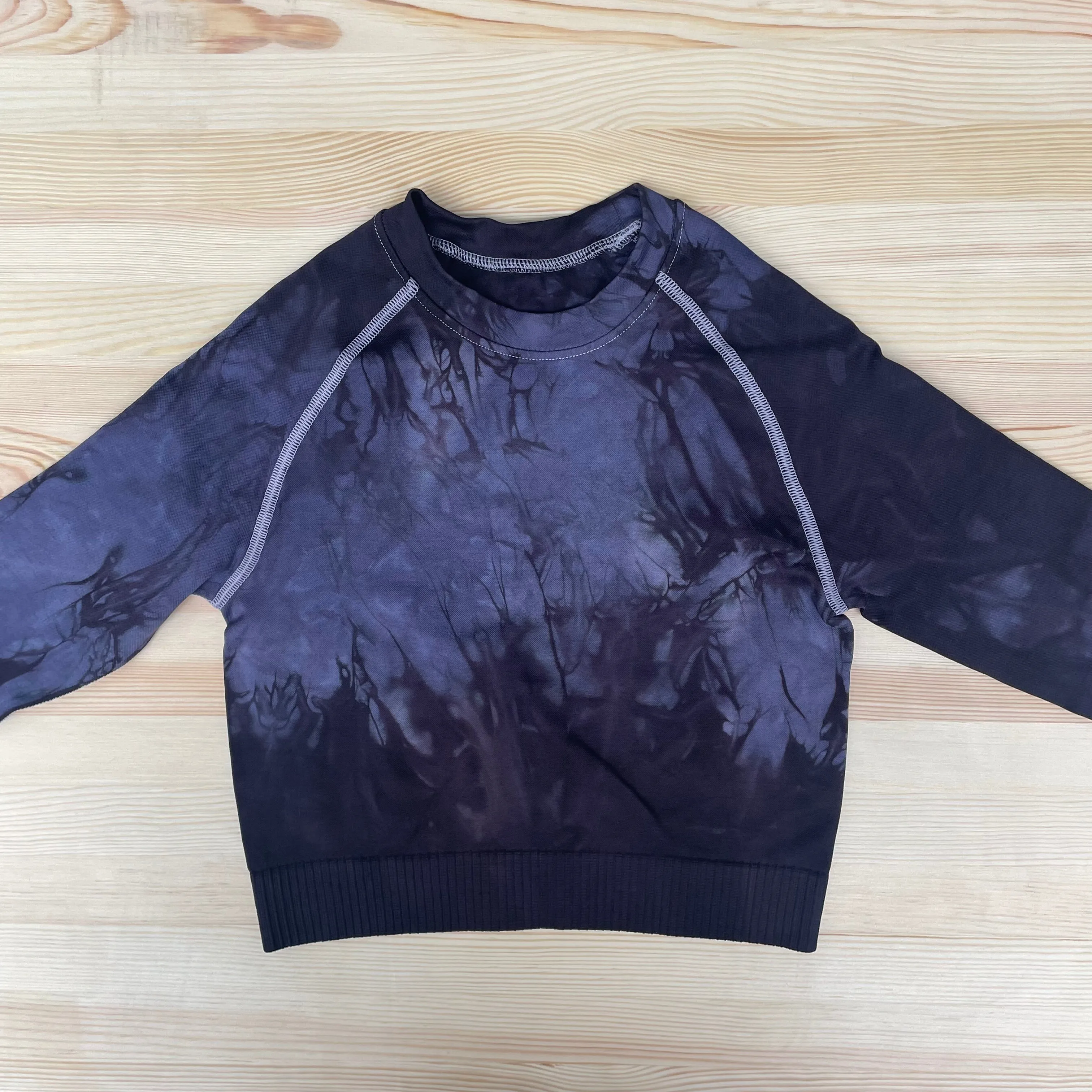 Eggplant tie dye - Crop Top
