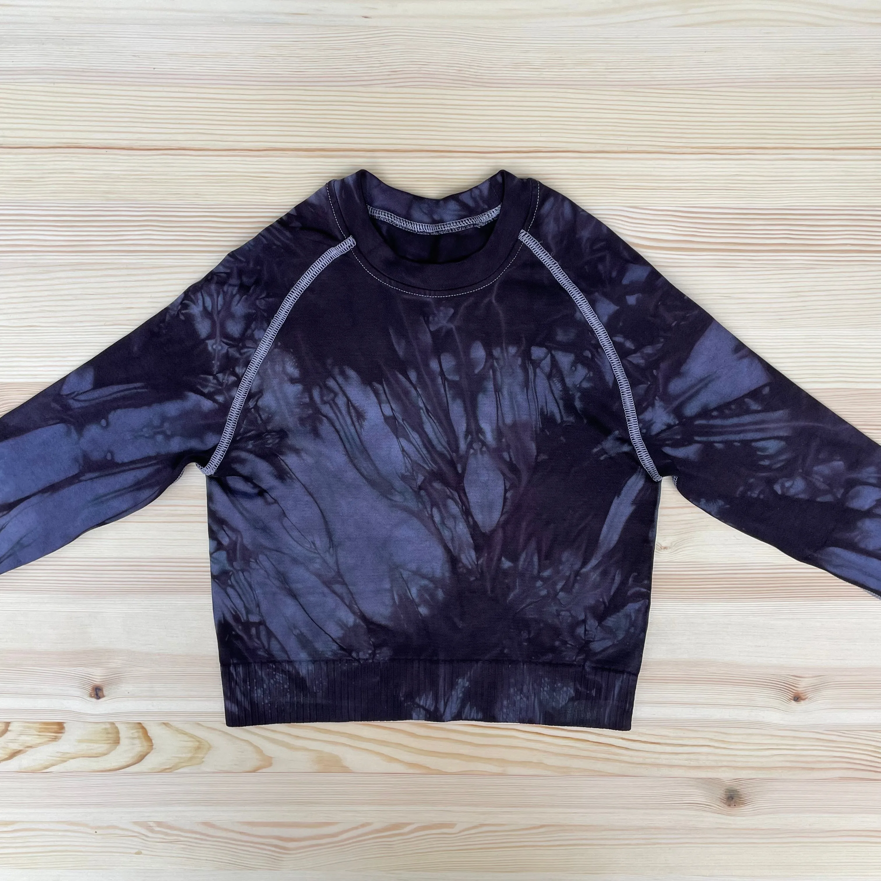 Eggplant tie dye - Crop Top