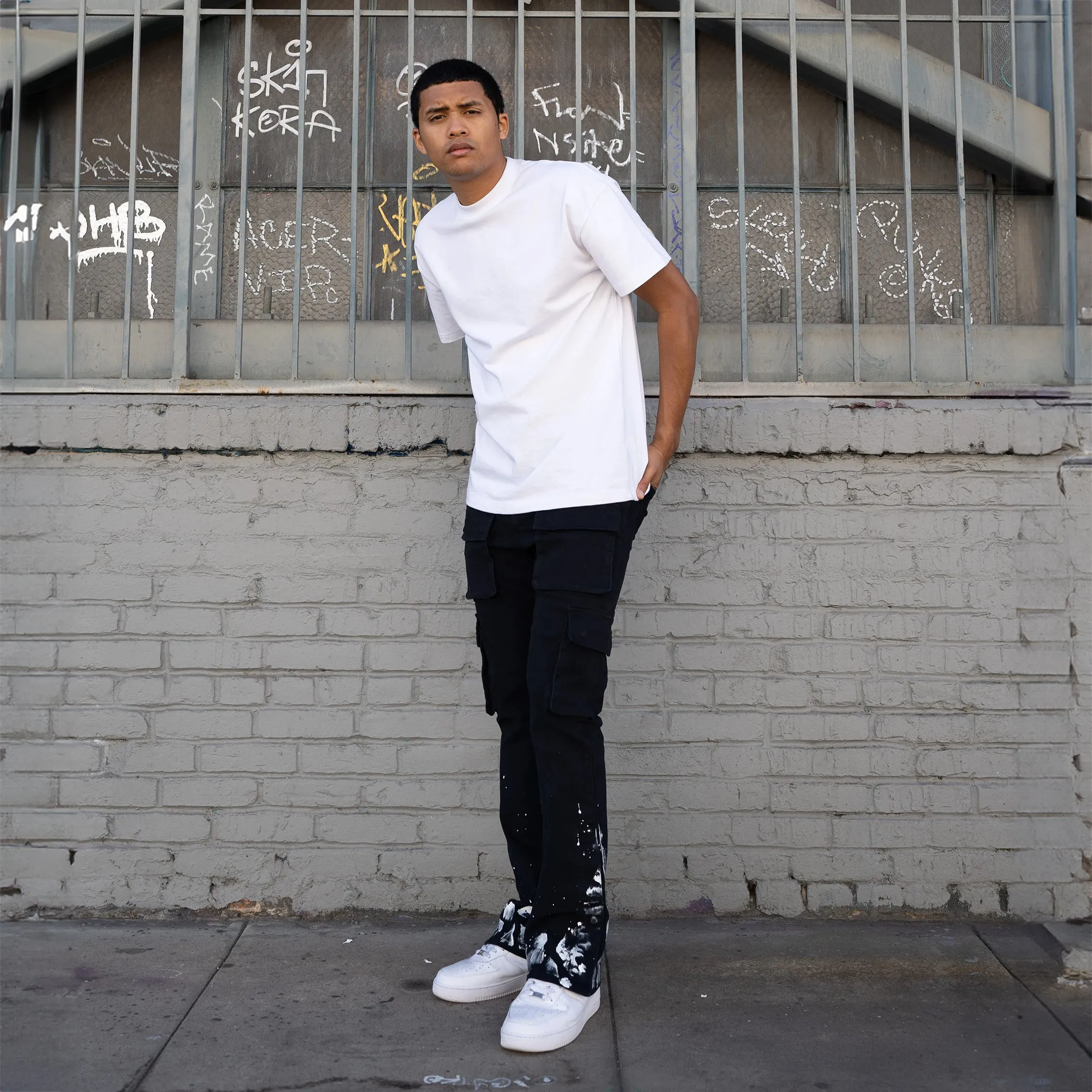 EPTM Snap Cargo Denim Pant