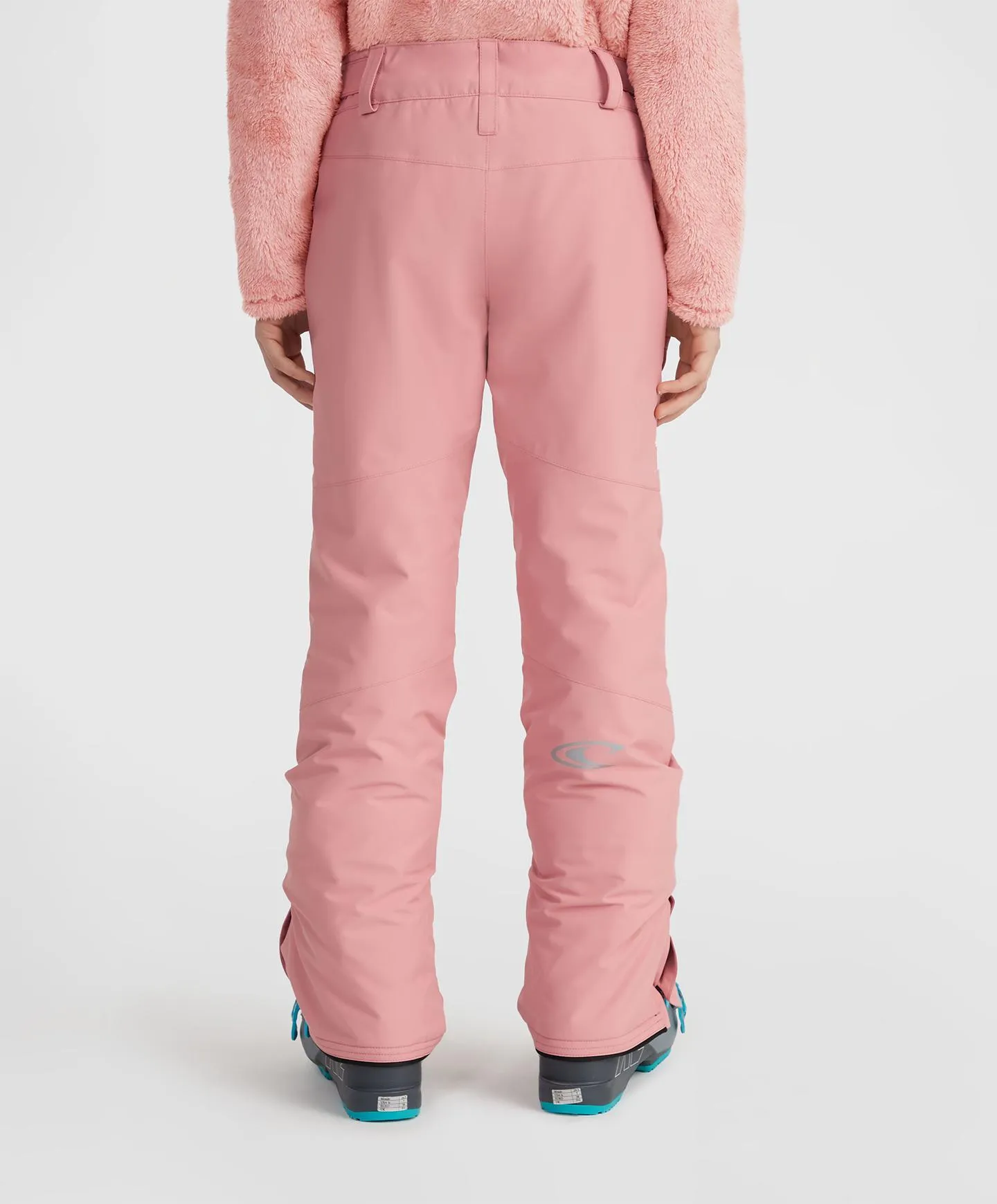 Girl's Star Regular Snow Pants - Genuine Pink