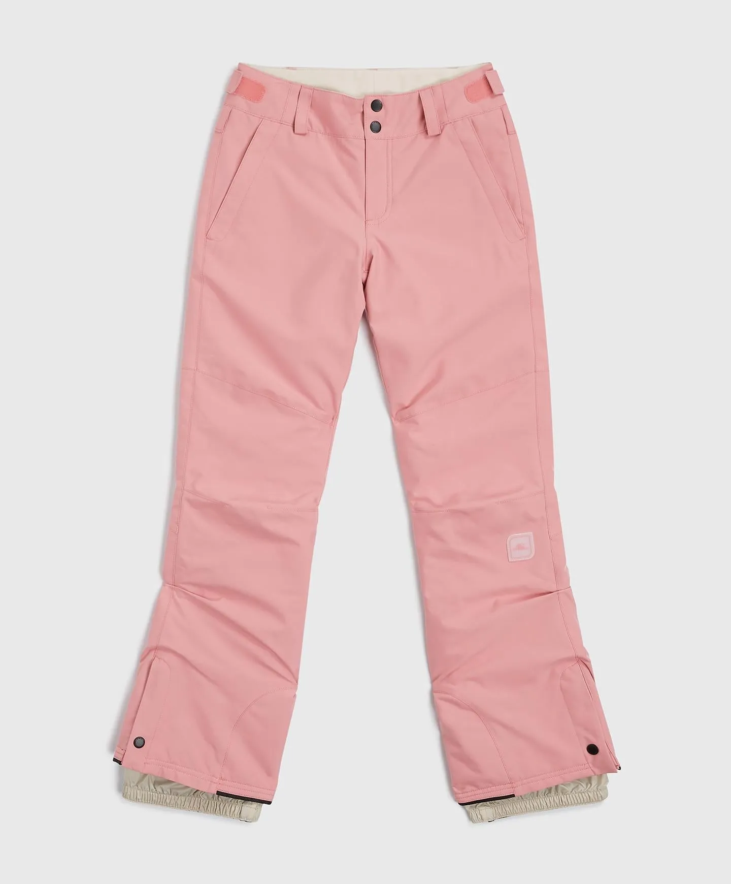 Girl's Star Regular Snow Pants - Genuine Pink