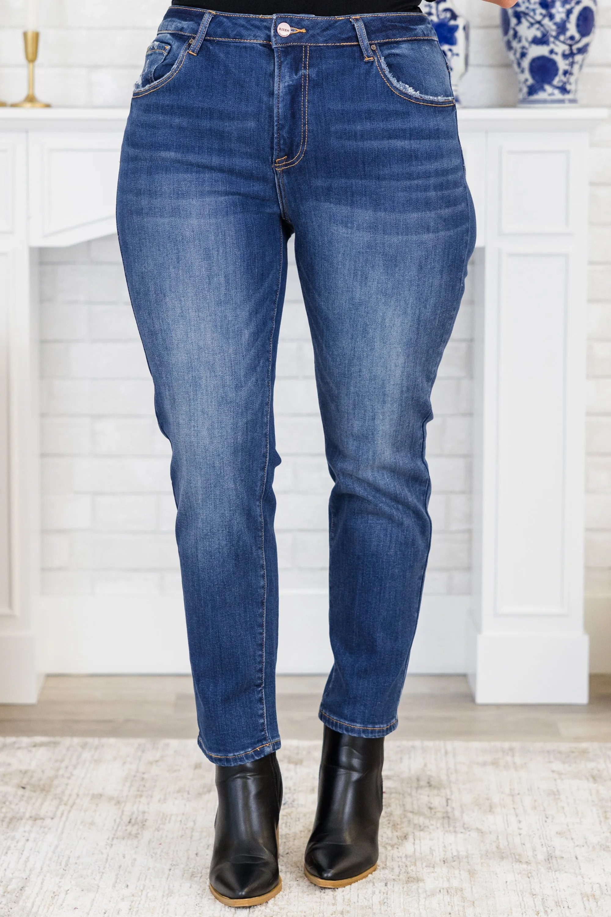 Glimpse Of Tomorrow Jeans, Dark Wash