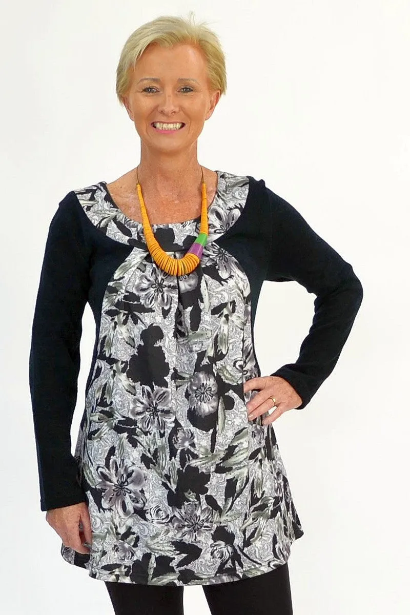 Green Garden Winter Tunic