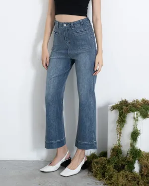 Hyeda Straight Cut Jeans (Denim)