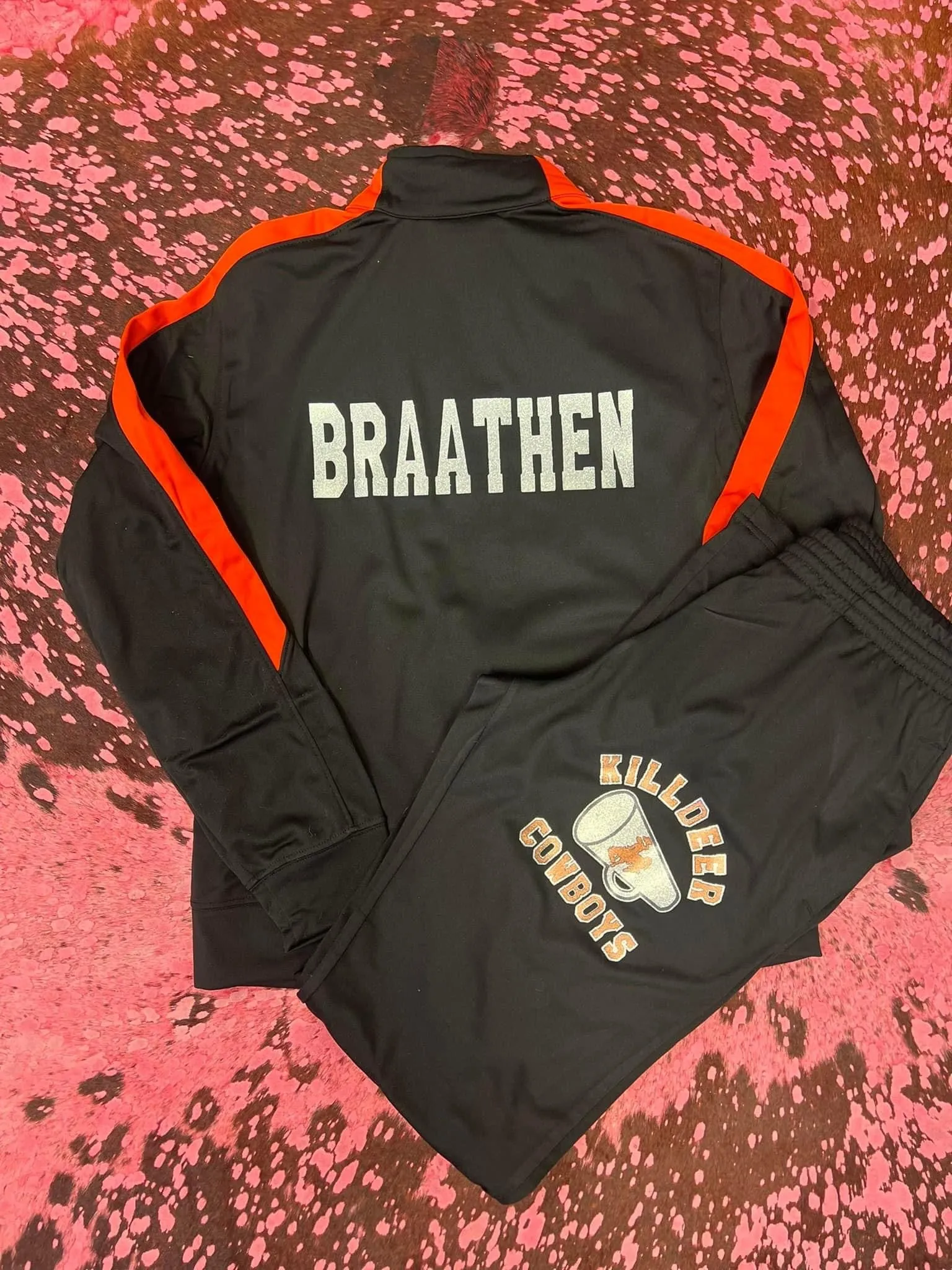 Killdeer Cowboys Cheer Warm Ups