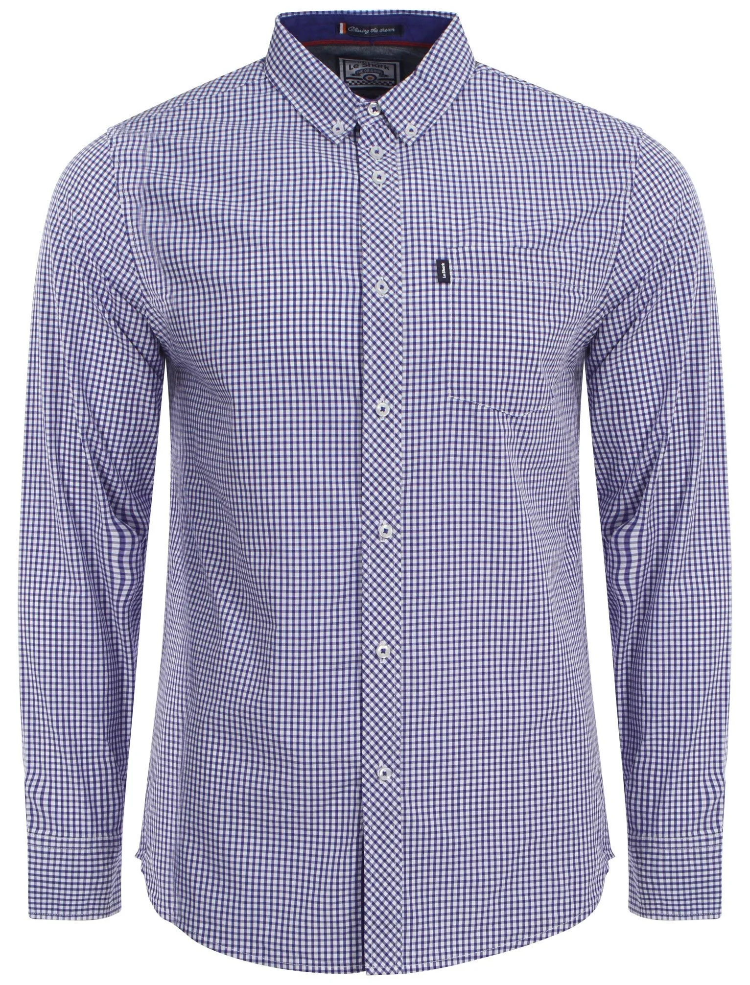 Le Shark Reggie shirt in blue