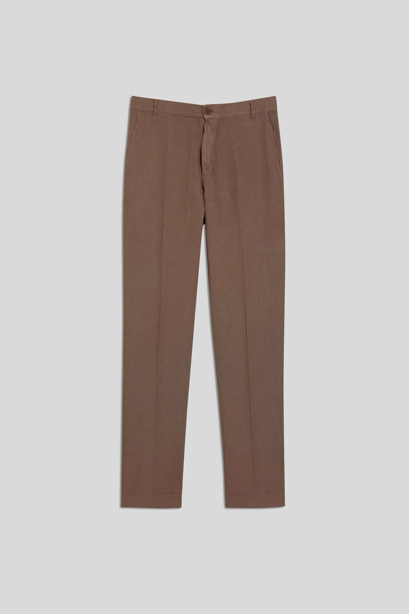 linen pants donato leather