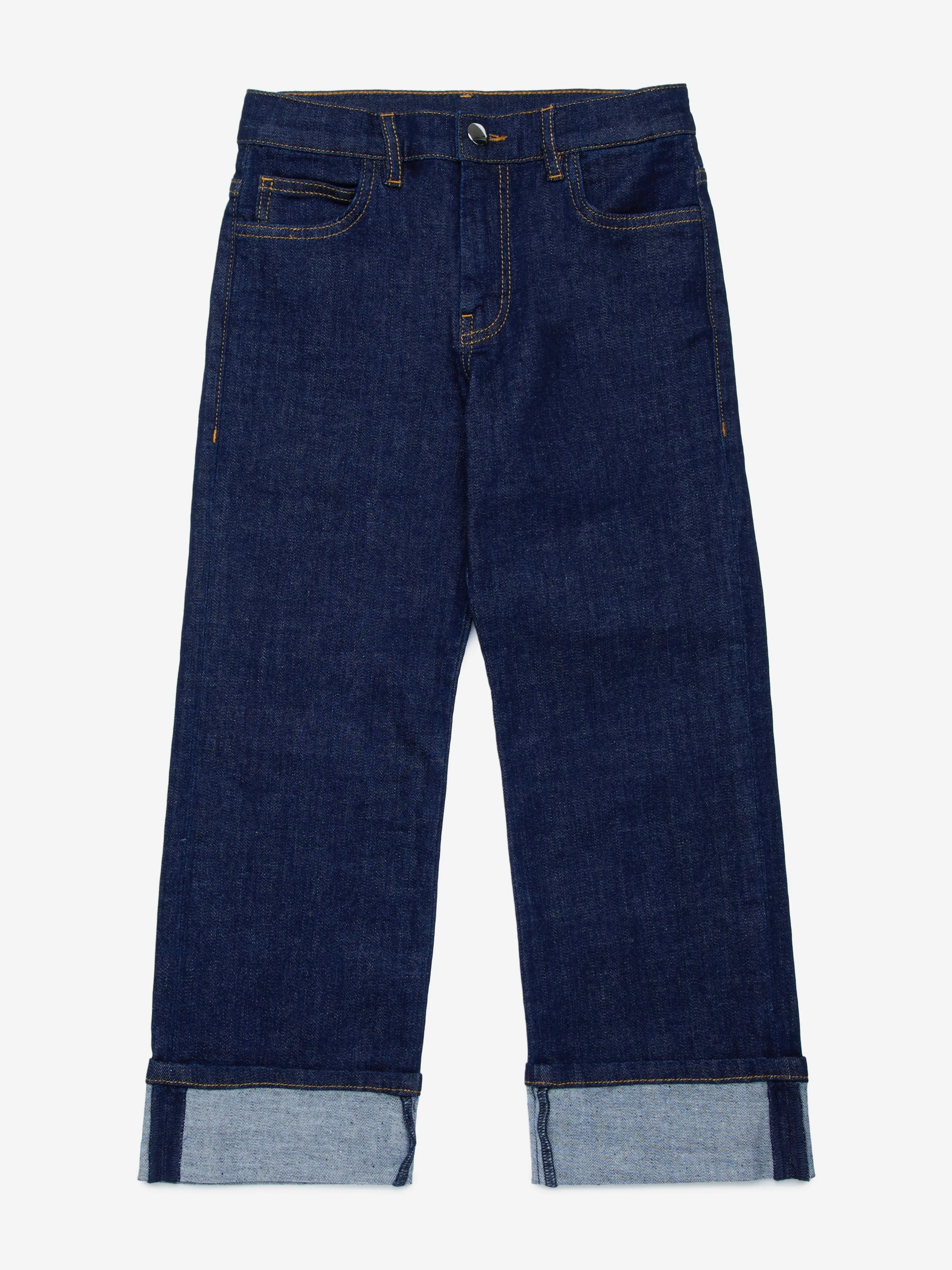 MARNI Kids Regular Fit Jeans in Blue