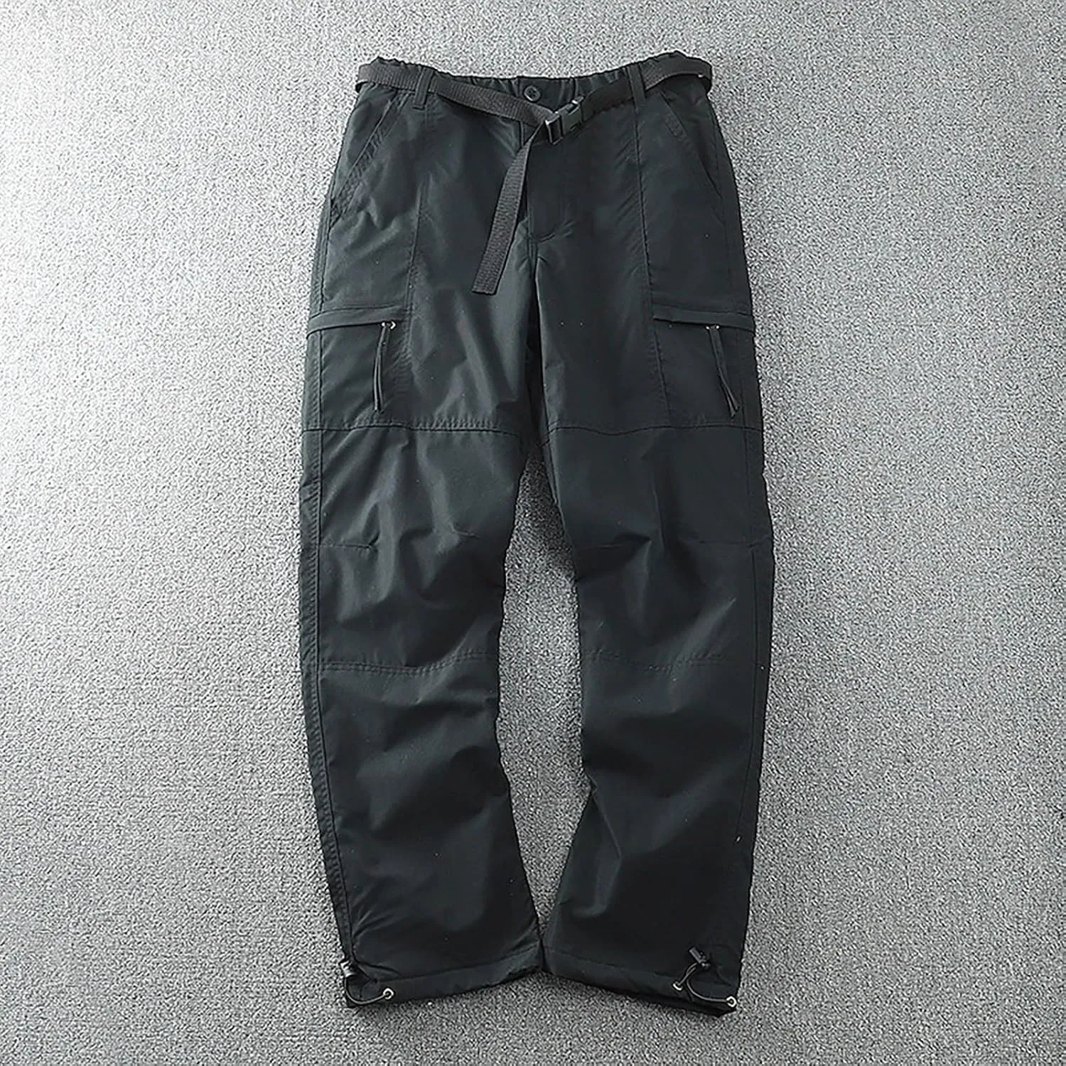 Mens Cargo Pants Elastic Waist Men's Wild Cargo Pants Casual Joggers Sweatpants Outdoor Waterproof Hiking Work Pants