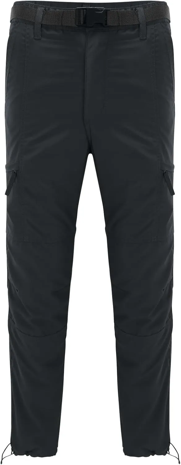 Mens Cargo Pants Elastic Waist Men's Wild Cargo Pants Casual Joggers Sweatpants Outdoor Waterproof Hiking Work Pants