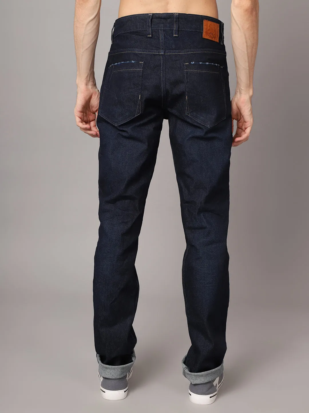 Mens Dirty Blue Denim