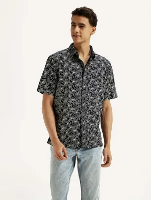 Men's Floral Relaxed Fit Shirt