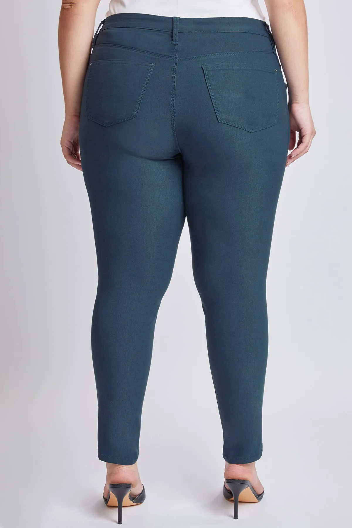Missy Plus Size Hyperstretch Skinny Jean: Pacific