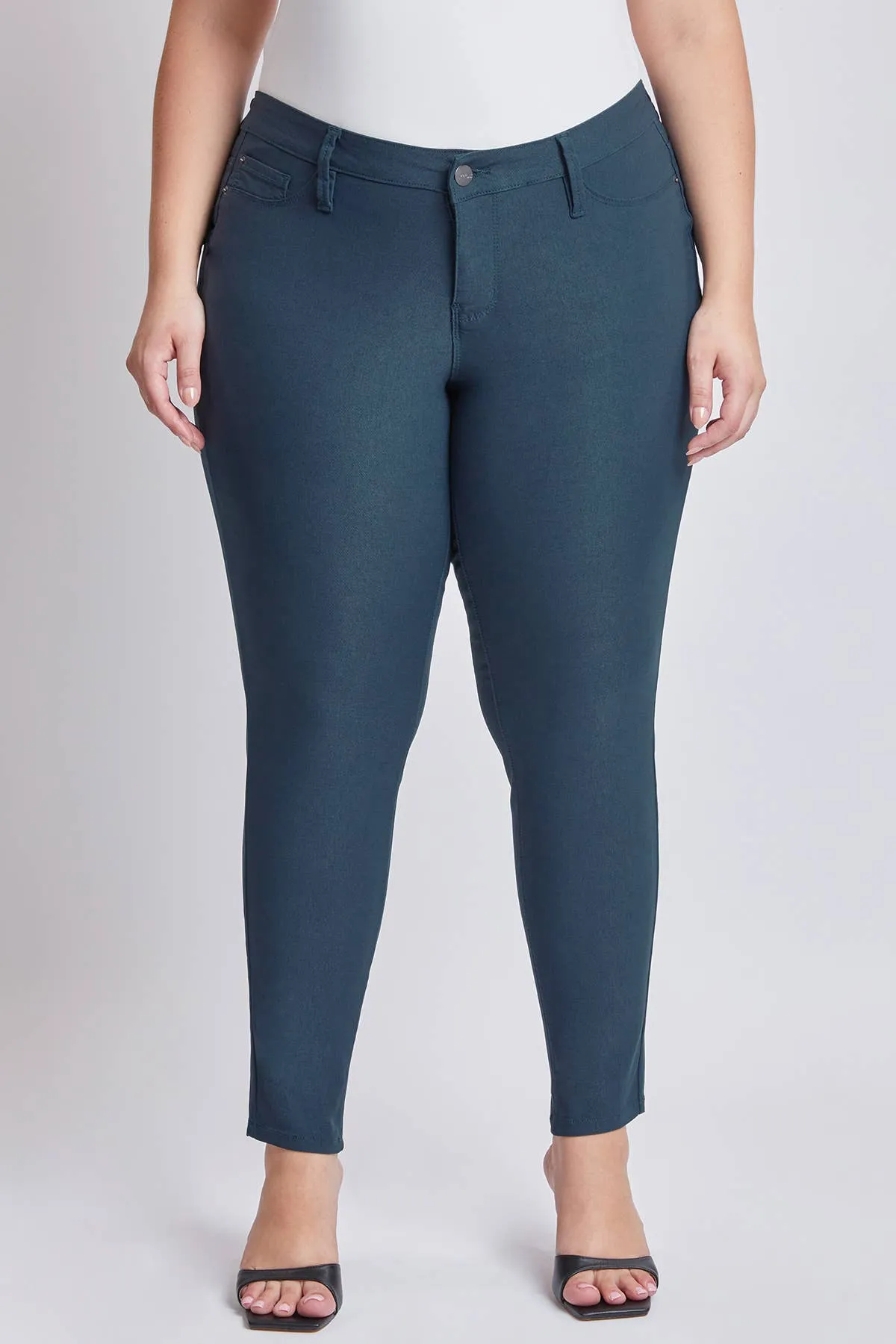 Missy Plus Size Hyperstretch Skinny Jean: Pacific