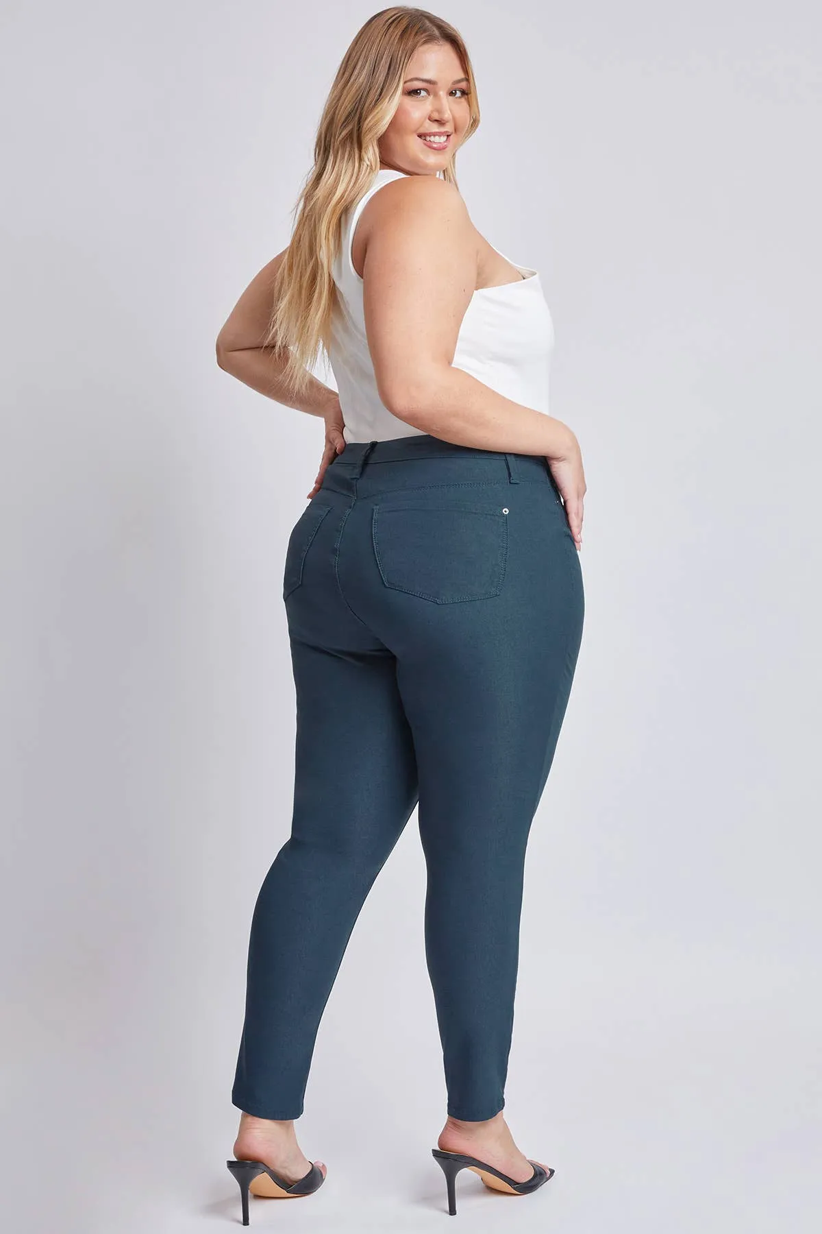 Missy Plus Size Hyperstretch Skinny Jean: Pacific