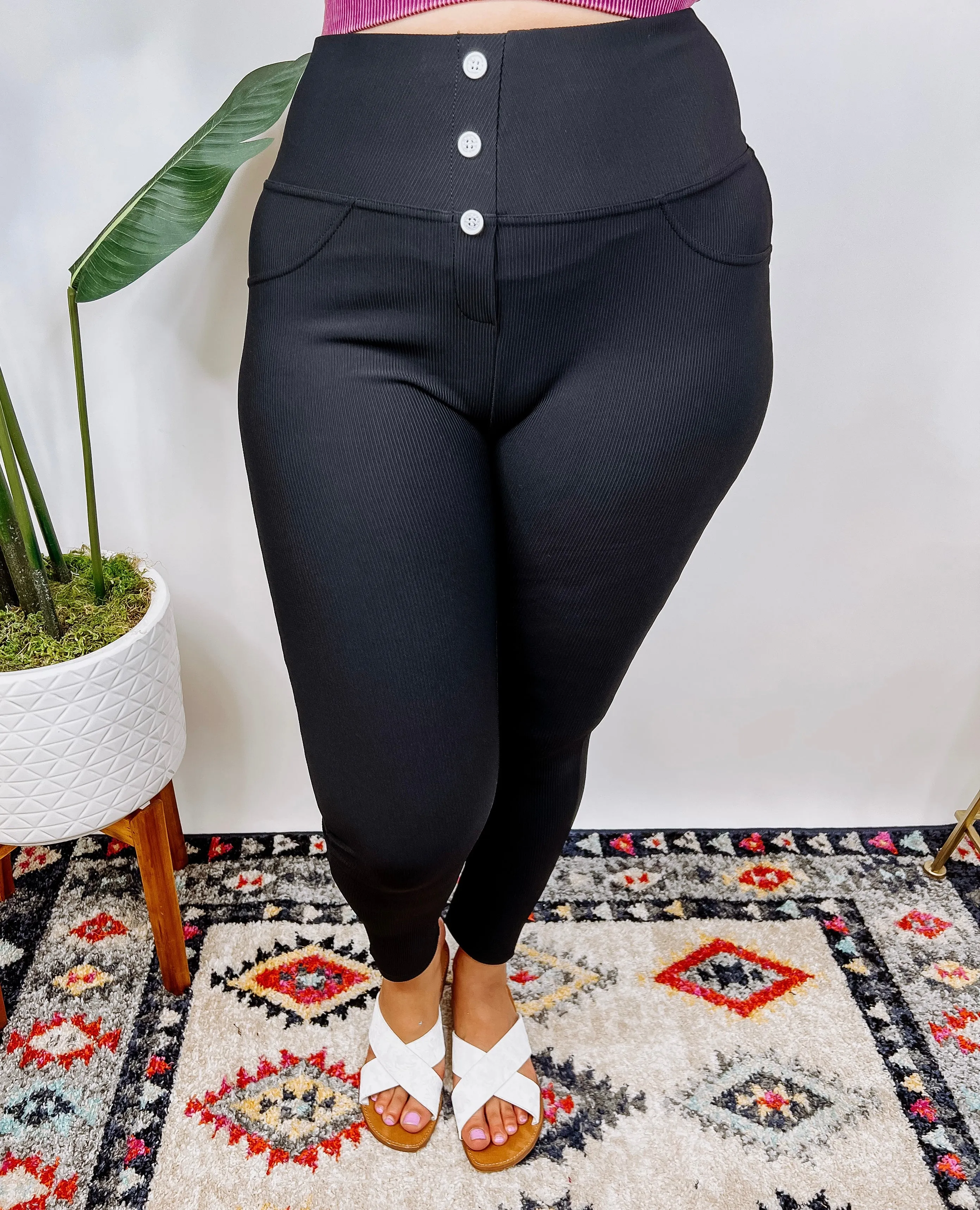 #N356 Back to Black Pants