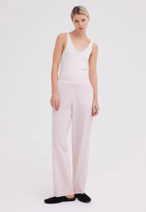 Nanno Merino Wool Pant - Shell Pink