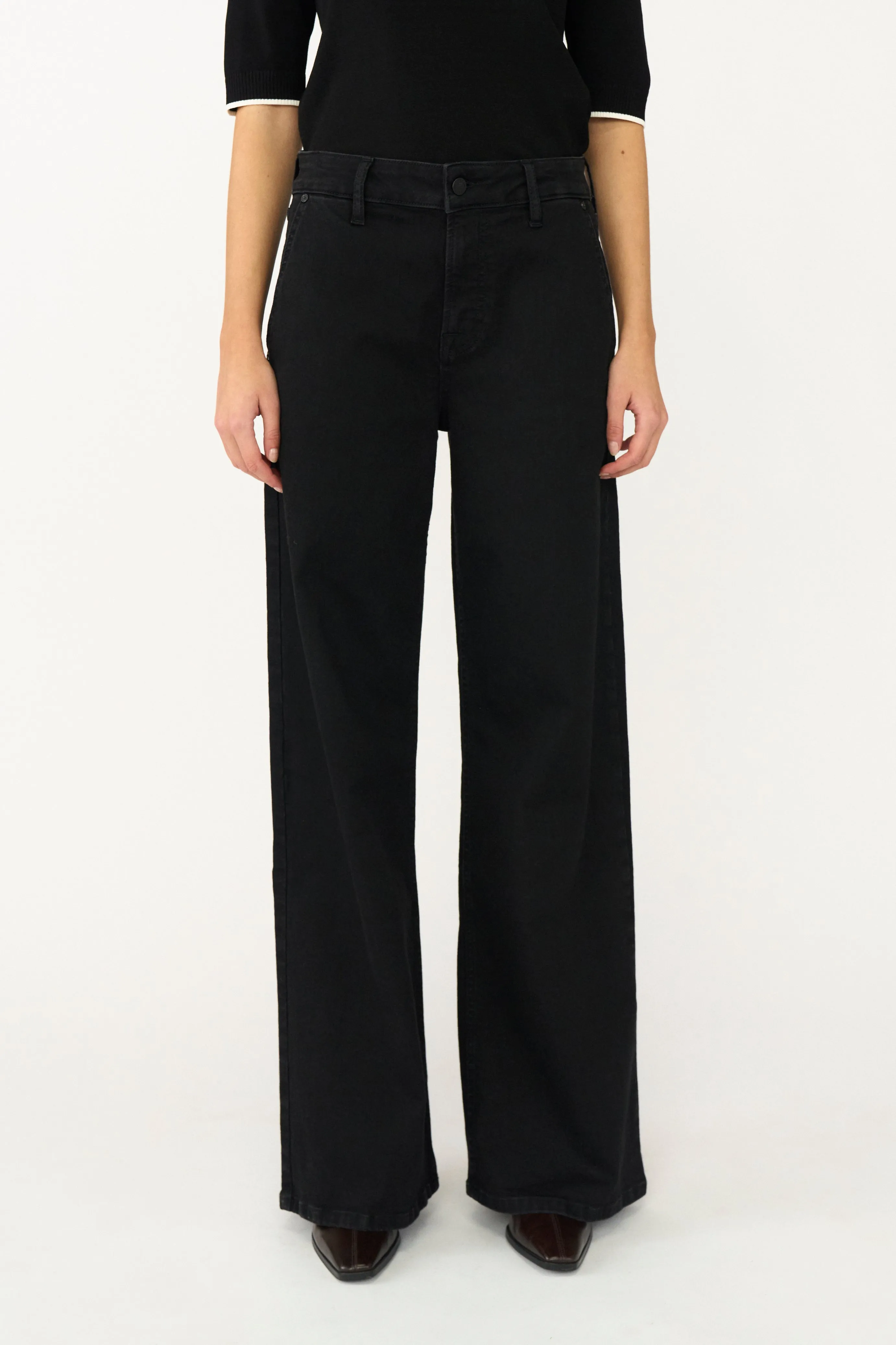 PD-Gilly French Jeans Super Black