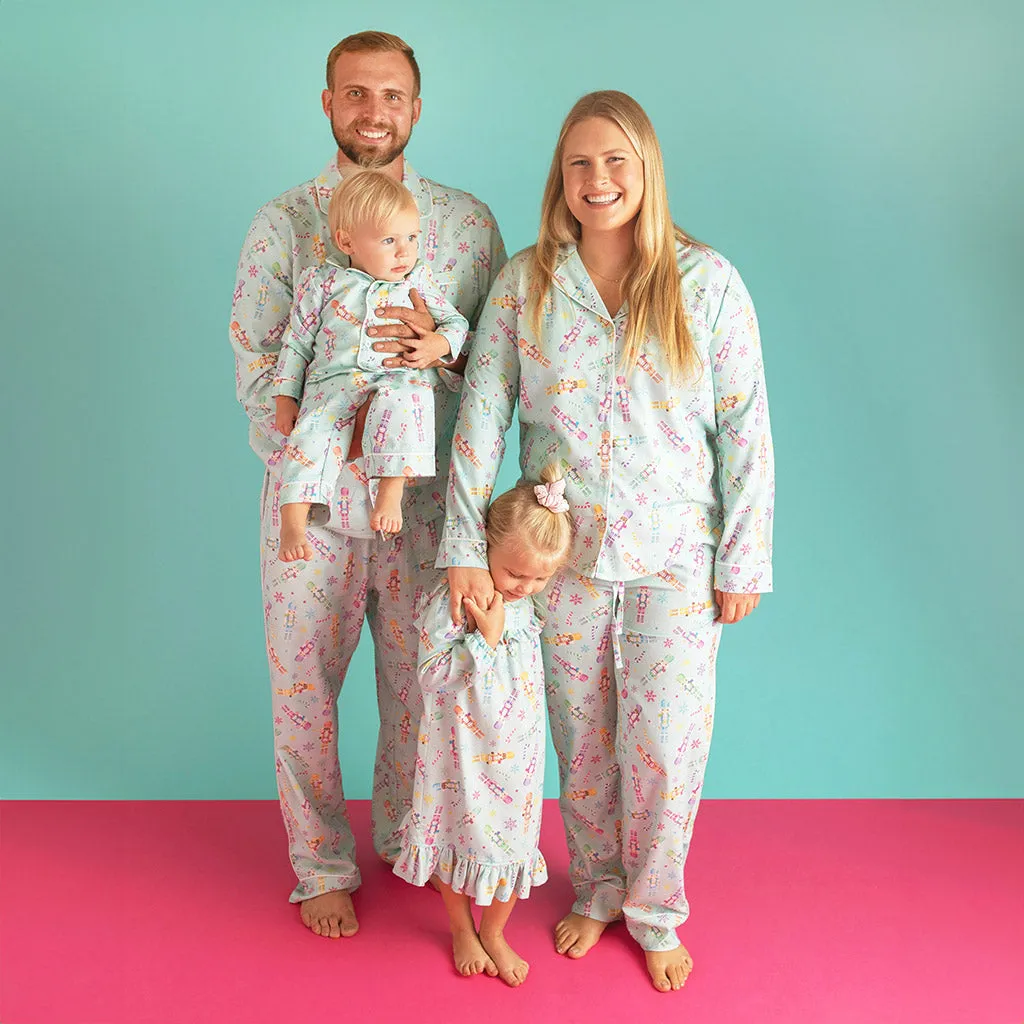 Posh Nutcracker Men's Flannelette Pajama Set
