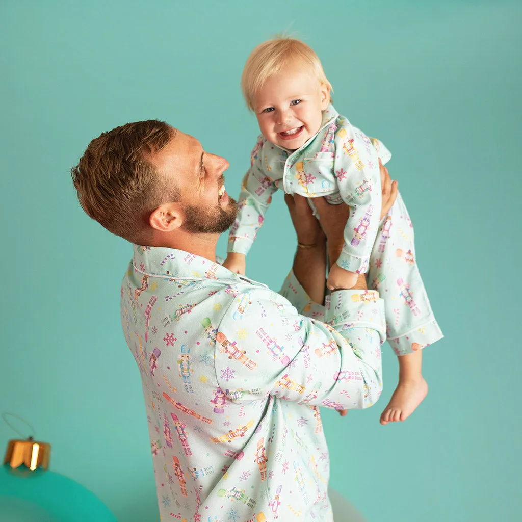 Posh Nutcracker Men's Flannelette Pajama Set