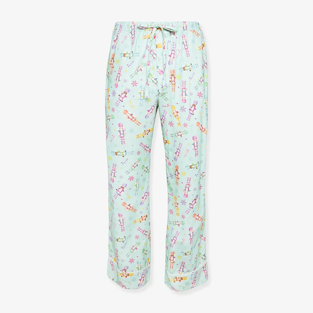 Posh Nutcracker Men's Flannelette Pajama Set