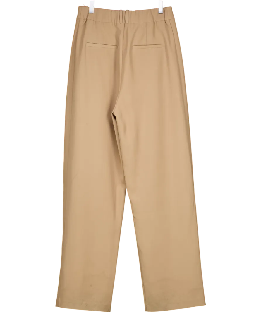 Re Ona Brown Bobbi Tailored Trousers UK S
